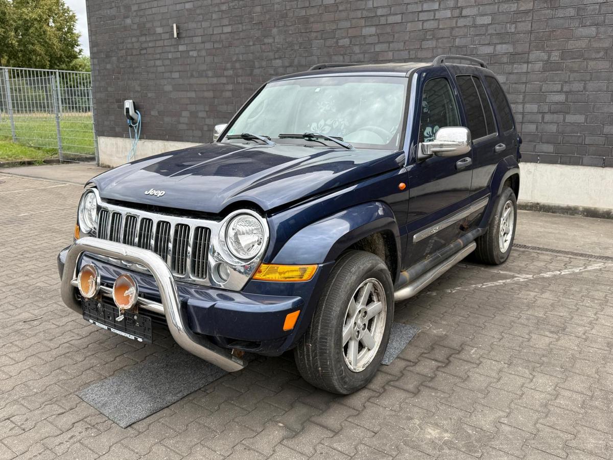 Jeep Cherokee KJ original Motorhaube PB8 Midnight Blue BJ06